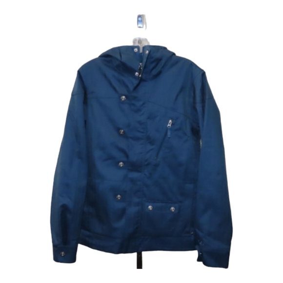 - Burton Dry Ride Navy Blue Snowboard Jacket‎ Size Large - Picture 3 of 8